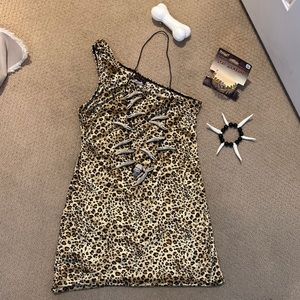 Cave Woman Halloween Costume